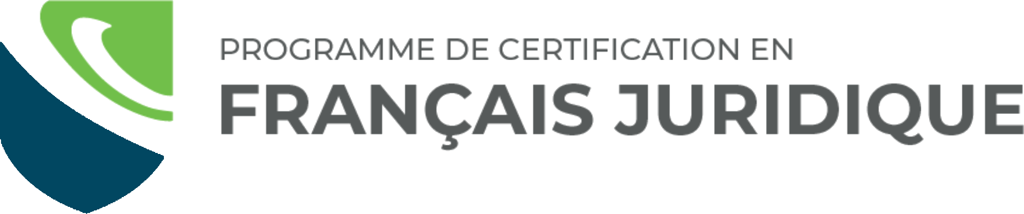 Programme de certification en français juridique : droit général (2025-2026)